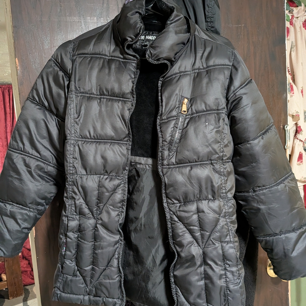 Steve Madden Black Puffer Jacket